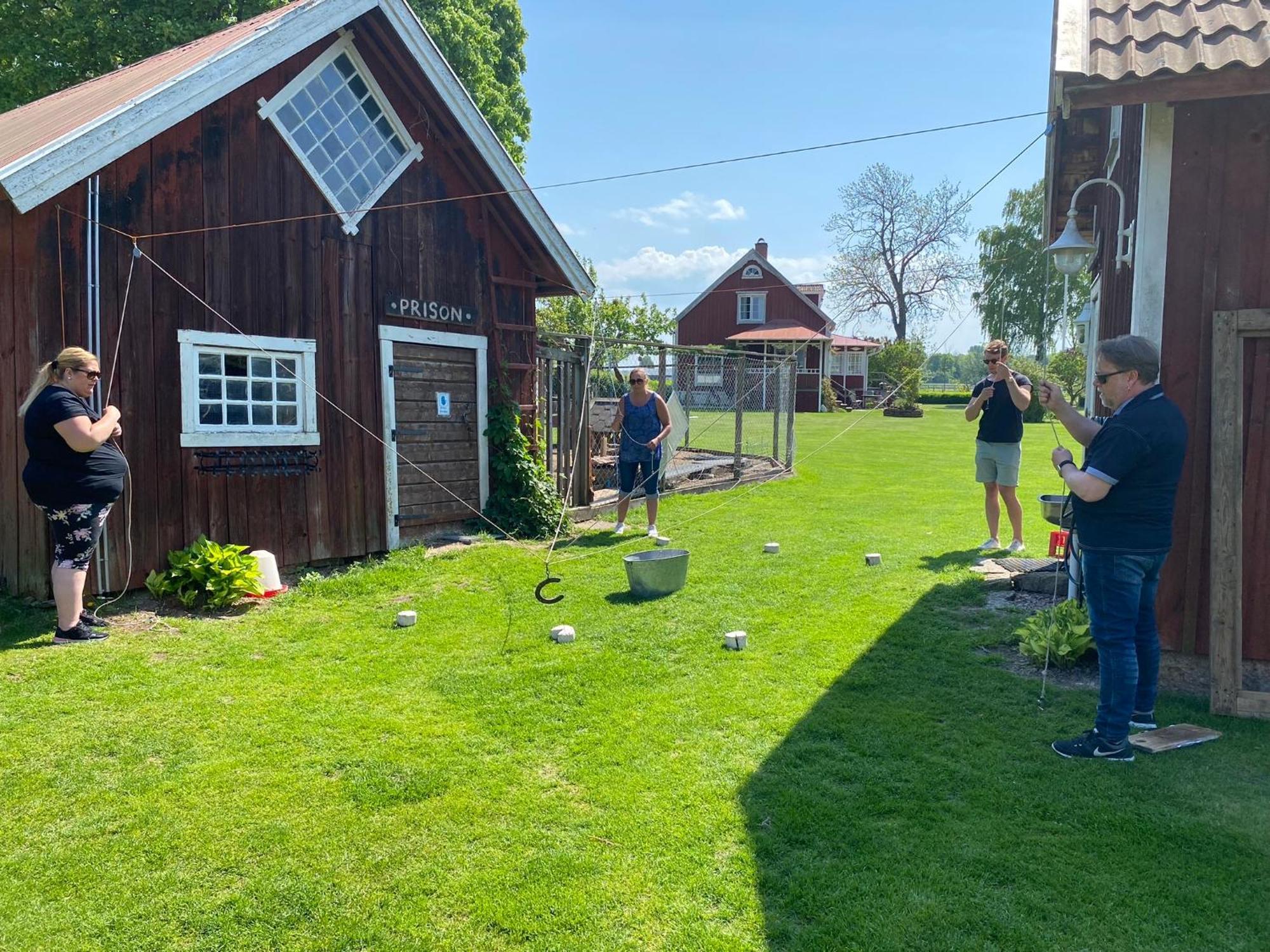 Äventyrsgårdens Vandrarhem, Kinnekulle Källby Eksteriør bilde